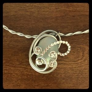 Jeff Lieb adjustable silver necklace